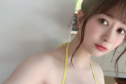 SKE48江籠裕奈、色白美乳な水着グラビアが最高すぎる！大人になったえごちゃんのブブカオフショット画像が大好評！