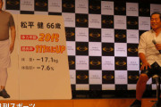 66歳松平健　ライザップ 新プログラムで肉体が年齢20代