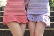【画像】大根足のくせにミニスカート履いちゃう地味系女子ｗｗｗｗ