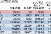 【悲報】日本、コロナ対策に世界一成功した先進国となってしまう
