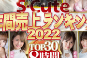 S-Cute年間売上ランキング2022 TOP30 8時間