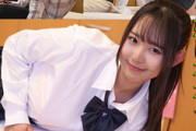 【エロ動画 素人】 ニコニコ顔の真面目そうな清楚系な制服美少女をハメてみる