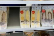 【画像】セブンイレブンさん、またもとんでもないサンドイッチが激写される 「もう挟まってすらいない・・」