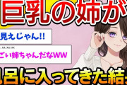 【2ch面白いスレ】巨〇の姉が風呂に入ってきた結果w
