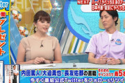 【朗報】テレ朝の新人アナウンサー、シンプルに乳がデカい