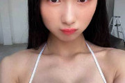 NMB48中野美来、巨乳オッパイの形がイヤらしい乳房のオフショット