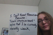 【画像】白人美女「私にフェミニズムは必要ない」←これｗｗｗｗｗ