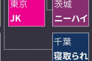 【画像】好きなｴﾛジャンルは？東京「JK！」神奈川「JK！」埼玉「逆性的暴行！」千葉「NTR！」