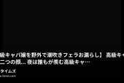 DKS4世の裏垢活動の動画・【高級キャバ嬢を野外で潮吹き✖️フェラ✖️お漏らし】🌙✨ 高級キャバ嬢の二つの顔…✨夜は誰もが羨む高級キャバク...