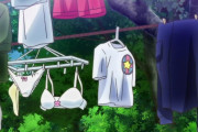 【悲報】美少女アニメ、ブラジャーの干し方をミスって炎上ｗｗｗｗｗｗか