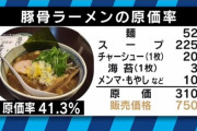 【画像】これ見たら外でラーメン食う気なくなったわ　ぼったくりやん