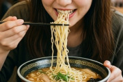 【画像】ラーメン女子ごつり盛お○ぱいｗｗｗ