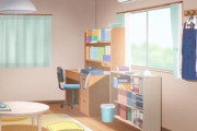 【画像】アニメだと女子高生キャラの制服が部屋に吊るしてあるけどｗｗ