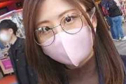 【キスセク×素人】濃厚フェラや早漏のイクイク連続アクメセックスして地味メガネのかわいい美人がエチエチ！