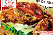【画像】ドムドムの900円するカニバーガーｗｗｗ