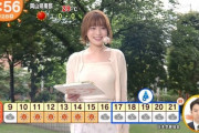 【画像あり】めざましテレビのお天気姉さんがエロすぎるｗｗｗｗ