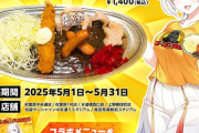 【悲報】ゴーゴーカレーさん、何を血迷ったのかDMMのエロソシャゲと店頭コラボしてしまう…
