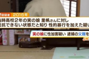 実の娘(中2)に中出しSEXを繰り返した父親を逮捕