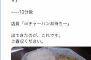 ツイッター民「半チャーハンください！」→9万いいね
