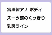 宮澤智アナ ボディスーツ姿のくっきり乳房ライン！アラサー人妻アナの可愛いニットおっぱい