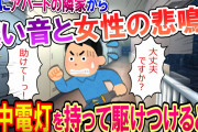 【衝撃】深夜にアパートの隣家から凄い音と女性の悲鳴が！中に突入するととんでもない光景が！【修羅場】