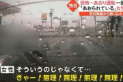 【動画】右折待ち車割り込みしたまんさん『煽られてます煽られてます！ぎゃあああ無理無理無理』