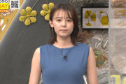 【画像】フジの宮澤智アナ、おっぱいサービスしてしまう