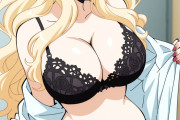 【画像】ビッチ先生を盗撮してエッロい黒下着でシコシコしたいエロ画像