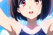 【画像】「響け！ユーフォニアム」久石奏がエロかわスク水姿で吹奏楽仕込みフェラが気持ち良過ぎからのHイラスト集💕
