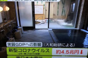 東日本大震災「2兆円の経済損失です」新型コロナウイルス「春までの試算で4.5兆円の経済損失です」