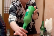 【動画】韓国居酒屋のサービス、いやらし過ぎるwwww