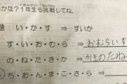 【画像】これを不正解にしてしまう日本の教育は正しいのか？間違っていないはずなんだが