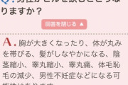 【悲報】男性がピルを飲むと → とんでもない事になる模様