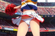 【画像】パンツ丸見えでも元気に応援するえちえち甲子園ガール！