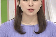 【画像】この長野の女子アナさん、巨乳がエッチ過ぎる　※GIFあり