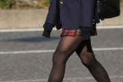 【画像】黒タイツの女子高生、エチエチすぎる！！！！１