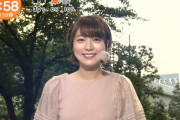 【画像】めざまし天気の阿部華也子ちゃんのおっぱいの形がくっきりｗｗｗｗ