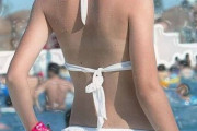 ◆【画象】白ビキニのお尻って最高だよなｗｗｗ