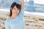 渡辺みお 大胆にディルドに跨り腰振りオナニーしながら笑顔でフェラする爽やか女子大生の激しい騎乗位中出しセックス