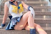Hすぎるセーラーウラヌスのコスプレイヤー、現わる