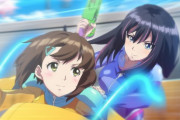 乳揺れアニメ「神田川JET GIRL」、巨乳女子高生だらけ