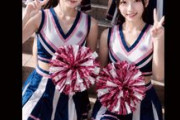 【SNSで話題の爆美女チア降臨】初潮吹きから種付けまでを収めた永久保存版の独占乱交