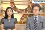 【画像】女子アナさん、おっぱいを主張しすぎてしまう