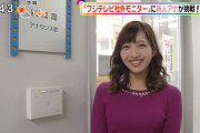 【画像】フジ藤本万梨乃アナの上向きおっぱいが宝の持ち腐れな件ｗｗｗｗかも