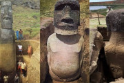 【画像】モアイ像、だらしない身体をしていた