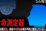 【2ch怖いスレ】余命測定器『私達の周りに、余命マイナスの者が平然と闊歩している』【ゆっくり解説】