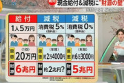 【緊急】食料品消費税ゼロ、給付金の方が良かった模様ｗｗｗｗｗｗｗ