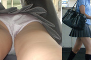 やっぱりJKの逆さ撮りパンツが一番捗るwww
