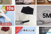 【悲報】メルカリでマスクの転売が禁止された結果ｗｗ