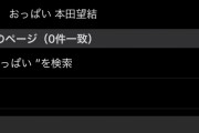 日本人のGoogle検索「おっぱい」の第二キーワード、ガチで終わる